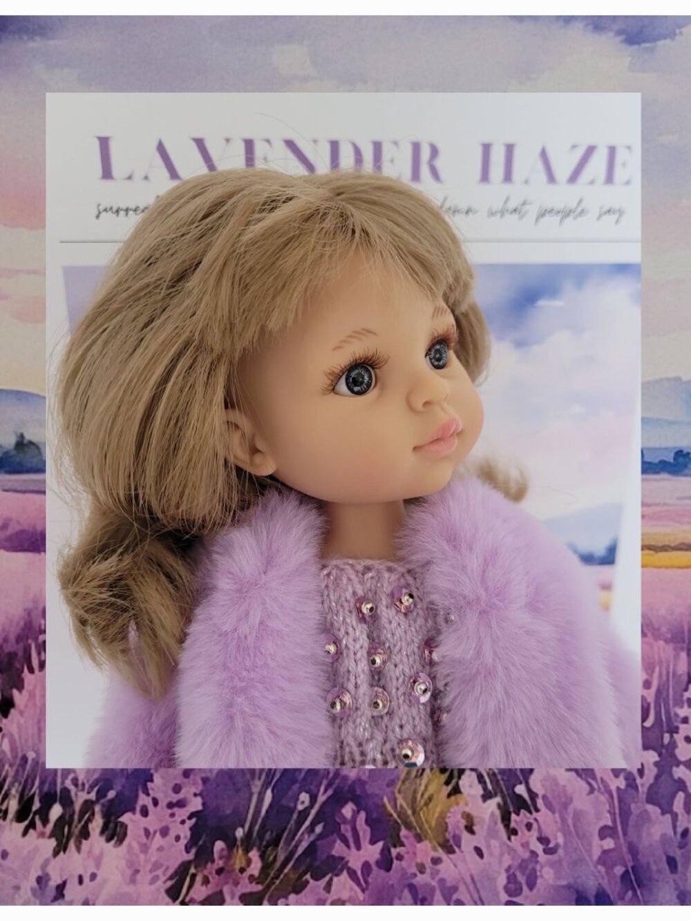 Taylor Swift Inspired "Lavender Haze" New Customized 32cm Paola Reina Doll